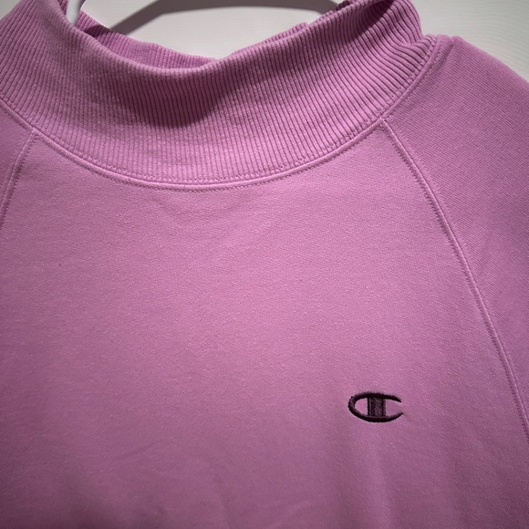 Woman’s Retro Champion Crewneck Sweatshirt - Picture 2 of 3